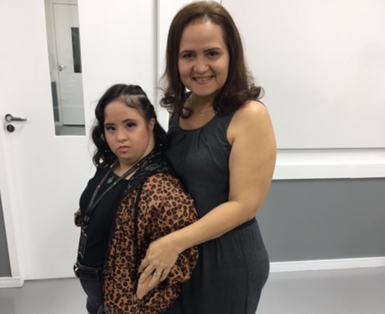 Amanda Serrão e a filha, Ana Luísa